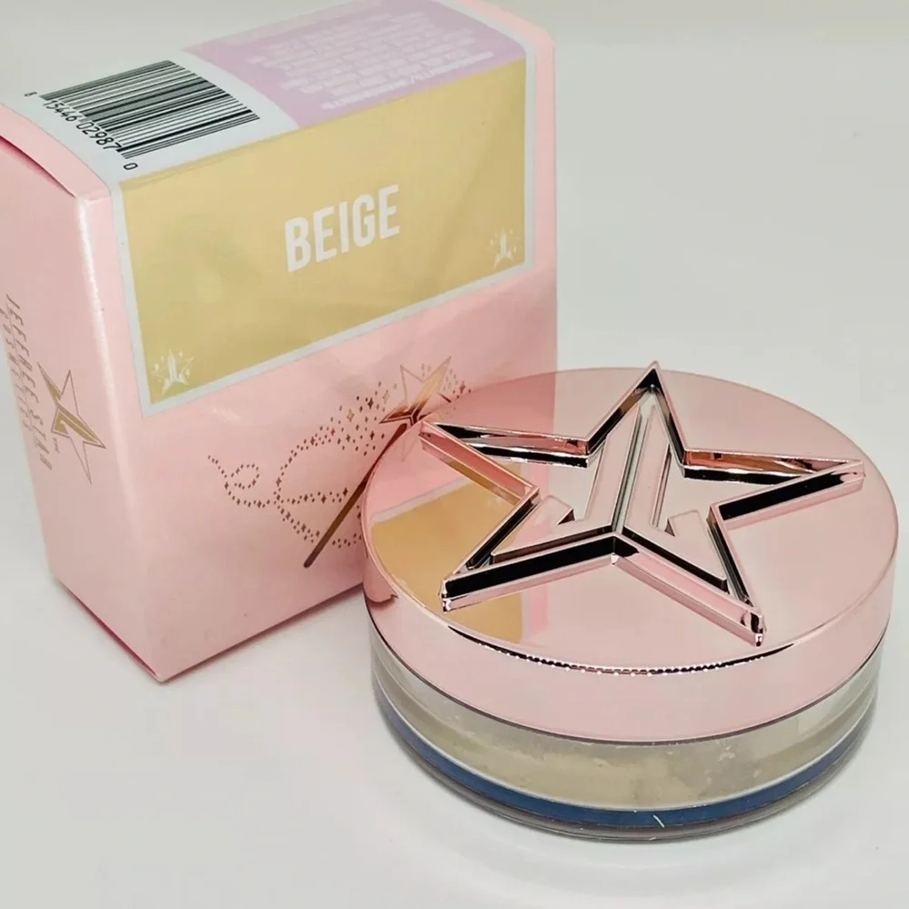 NIB Jeffree Star Magic Star‎ Luminous Setting Powder Beige Full Size 10g
